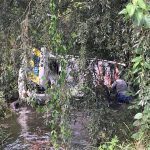 Возле Киева полицейское авто во время погони рухнуло с моста в реку. Видео