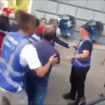 "Ты забыл Майдан": казака Гаврилюка побили протестующие в самом центре Киева. Видео