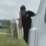 Только в Украине: водитель фуры сбил инспектора и провез на капоте (видео)