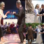 В сети публикуют жесткие фотожабы на танец Путина на свадьбе у главы австрийского МИДа