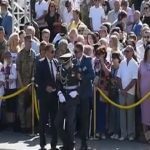 Двое солдат потеряли сознание на военном параде ко Дню Независимости в Киеве. Видео