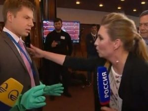 Гончаренко испортил прямой эфир Скабаевой на канале Россия 1 в ПАСЕ. Видео