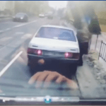 В Львове воры автомобилей попались на гарячем. Их засняли на видеорегистратор