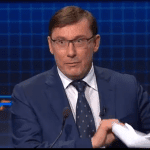 Луценко в прямому ефірі порвав заяву Шуфрича про державну зраду Турчинова-Порошенко. Відео