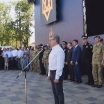 Тарута в Маріуполі два рази назвав українських військових «бойовиками». Відео
