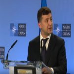 «I will begin in English»: Зеленський виступив на англійській мові в штаб-квартирі НАТО. Відео