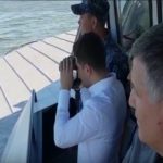 Як Зеленський спостерігав на морі за проведенням спільних навчань Морської охорони. Відео