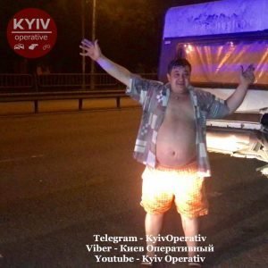 Вночі у Києві відбулося п'яне ДТП за участю патрульних. Відео