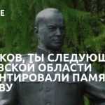 Повалили бюст маршала Жукова під Києвом. Відео