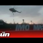 Опубліковано відео десанту силовиків Ірану, які захопили британський корабель "Stena Impero". Відео