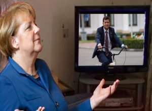 Навіть Меркель подивилася кілька серій «Слуги народу» - колишній міністр розкрив секрет