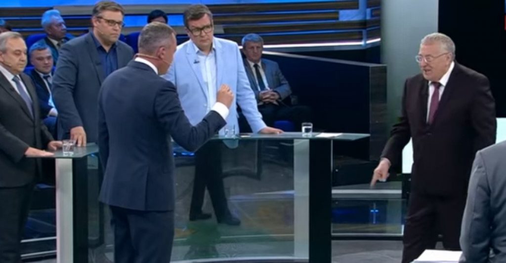 «Захлебнется Крым водой из Днепра!»: Маразматик Жириновский просто бредит. Відео