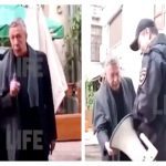 П'яний актор Єфремов в центрі Москви «накинувся» на поліцейських під час розгону протесту опозиції. Відео