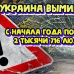 УЖАС! И войны не надо!: С начала 2019 года в ДТП на дорогах Украины погибло 2 тыс. 716 человек