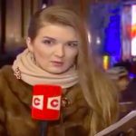 На Новий Рік п'яна білоруська телеведуча стала «зіркою» соціальних мереж. Відео