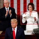 Скандал ДНЯ! Дональд Трамп не потиснув руку Пелосі, вона порвала його промову перед всіма. Відео