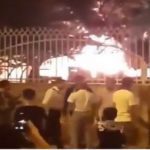 «Нові Санджари» по Іранські: Місцеві жителі підпалили клініку з зараженими коронавірусом. Відео