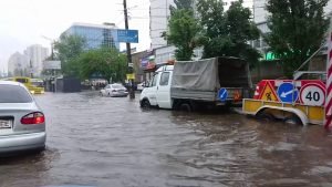 Київ просто поплив від зливи