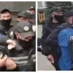 Під стінами Офісу Президента зіткнення, палять шини, поліція не церемониться. Відео