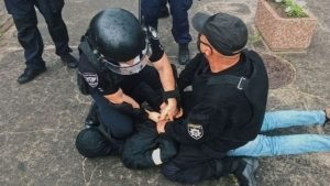 Радикали з Нацкорпусу влаштували бійку з прихильниками «Слуги народу»