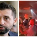 У вишиванці та під "Чорний бумер": в Мережу злили відео, як Арахамія витанцьовував в столичному клубі 