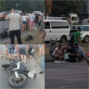 В Одесі мотоцикліст збив на переході матір з двома маленькими дітьми