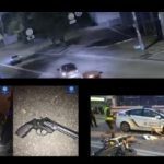 В Києві мотоцикліст почав на ходу розстрілювати прохожих поки не врізався в авто поліцейських. ВІДЕО