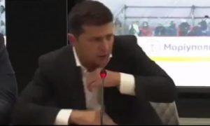 Курйозний переляк Зеленського на Донбасі потрапив на відео