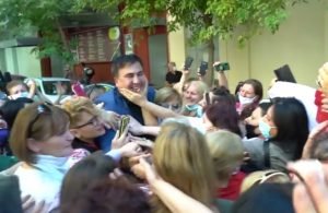 У Греції напали на експрезидента Грузії Михайла Саакашвілі