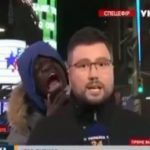 Дивні афроамериканці зірвали прямий ефір українського журналіста. Відео