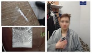 Киянка нюхала кокаїн на очах шокованих поліцейських прямо в кафе 