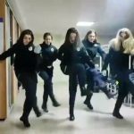 Курсантки-поліцейські із Харкова станцювали під російський шансон. Відео