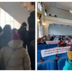 В Житомирі штурмом взяли приміщення облради: Люди увірвалися до сесійної зали після акції. Відео