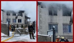 Жах: У Харкові 15 людей загинули під час пожежі в будинку для літніх людей. Відео