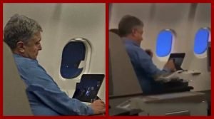 Петр Порошенко "засветился" на борту самолета возвращаясь из Стамбула