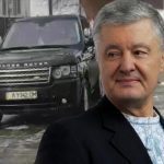 "А нам на@@ать на законы": Порошенко приехал в Раду на Range Rover с закрашенным номером. Видео
