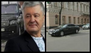 Автомобили Петра Порошенко продолжает нарушать правила дорожного движения