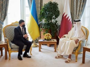 Визит президента в Катар