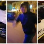 В Киеве задержаны "герои-сцикунцы" которые мочились на авто полиции и снимали ролики. Видео