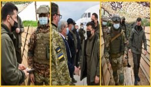 Владимир Зеленский осмотрел блиндажи и окопы на границе с оккупированным Крымом. Видео