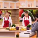 Елена Зеленская в прямом эфире программы "Сніданок з 1+1" приготовила «школьный обед». Видео