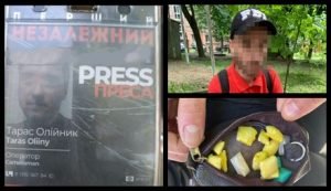 В Киеве оператора канала Медведчука "Перший Незалежный" задержали с наркотиками. Видео + Фото