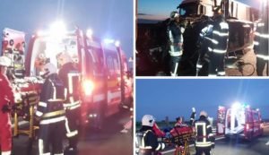 Ужасная авария с украинцами в Румынии