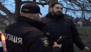 Задержание пьяного московского попа Саввы Василия