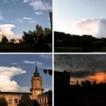 Жителей Киева напугало "атомное облако"! В соцсетях очевидцы публикуют кадры загадочного явления 