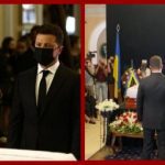 Владимир Зеленский приехал проситься с Григорием Чапкисом в Национальную Филармонию. Видео