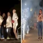 Скандал во Львове! Девушки отметили 18-летие подруги на мемориале Небесной сотни. Видео