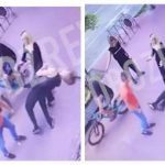 Появилось видео избиение танцора Евгения, певицы Нади Дорофеевой, сотрудником Госохраны (УДО)