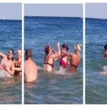 «Атеисты против верующих»: На Одесском пляже женщины устроили драку с ребенком на руках. Видео