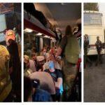 СБУ заблокировали автобусы Нацкорпуса на выезде из Харькова, они ехали в Киев на акцию протеста. Видео